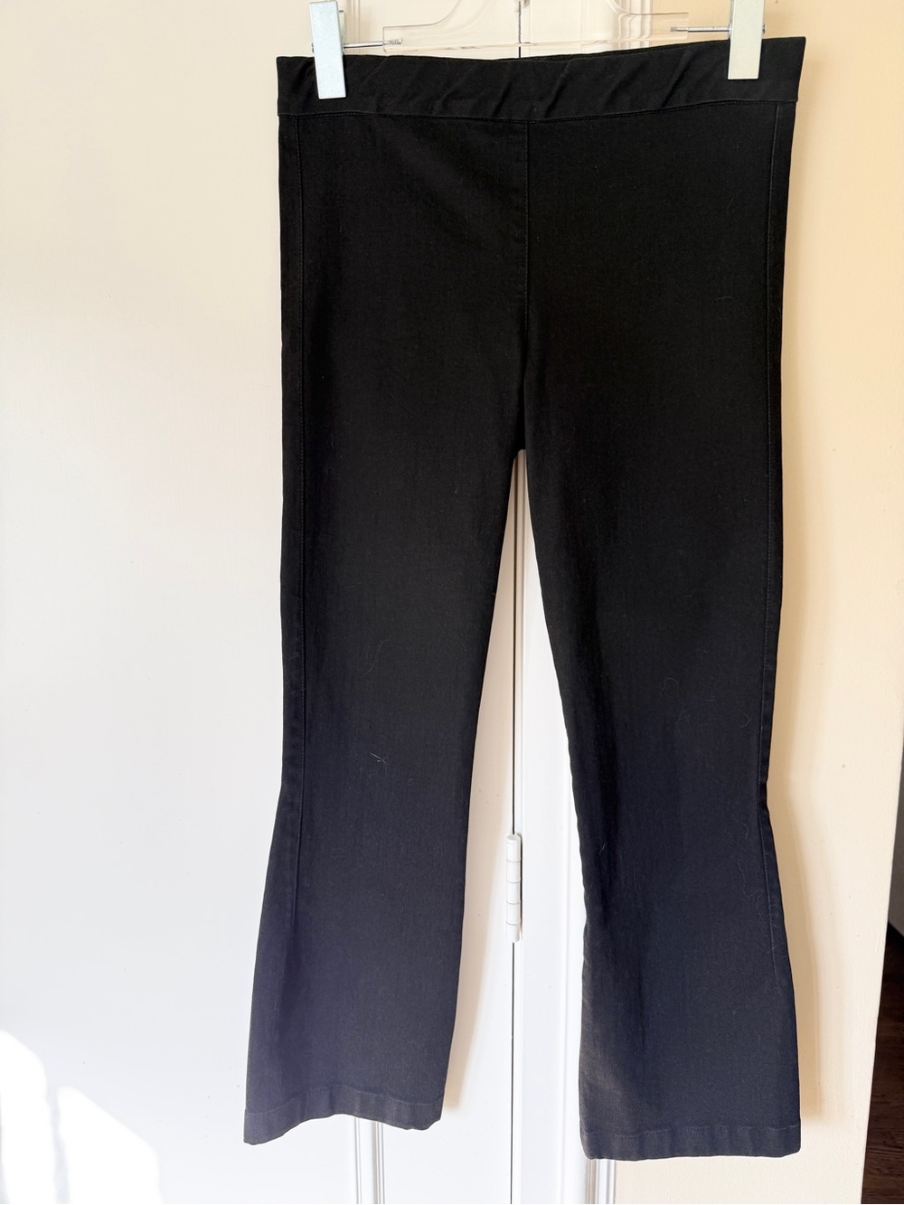 The Row Black Stretch Bootcut Pants Size Small